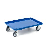 Dolly en plastique plateau plein - 615 x 415 mm - 250 kg