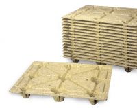 Palette en fibre de bois 1200x1000mm 