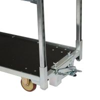 Frein à pied pour chariot danois