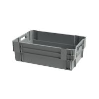 Bac plastique gerbable emboîtable 600x400x200 mm - 35 litres