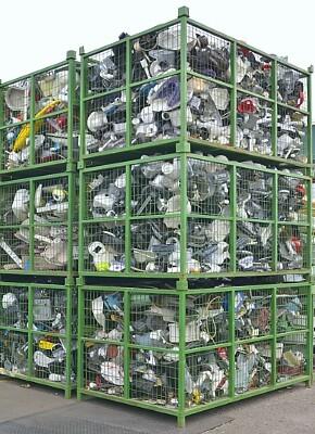 Utiliser un emballage logistique approprié pour le processus d'électro-recyclage