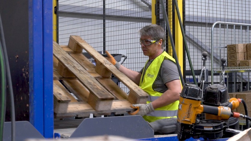 Gestion des palettes circulaires